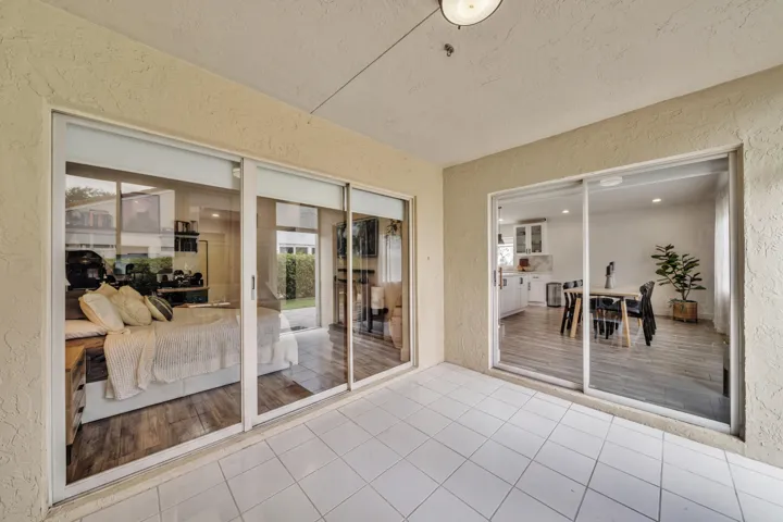 Sliding Glass Doors to Main Living Areas
