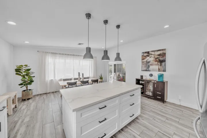 Generously Sized Kitchen Island