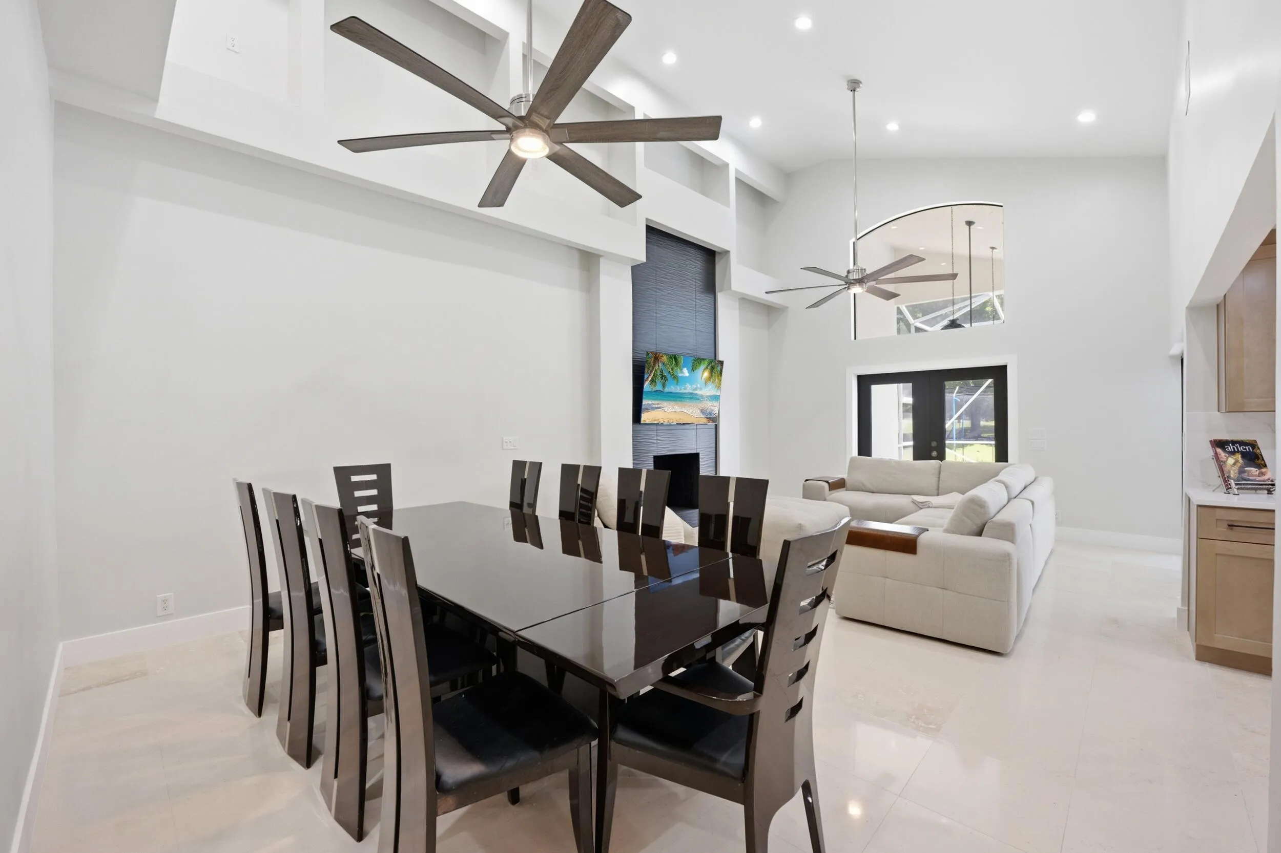 Large Living Area or as seen living/dining