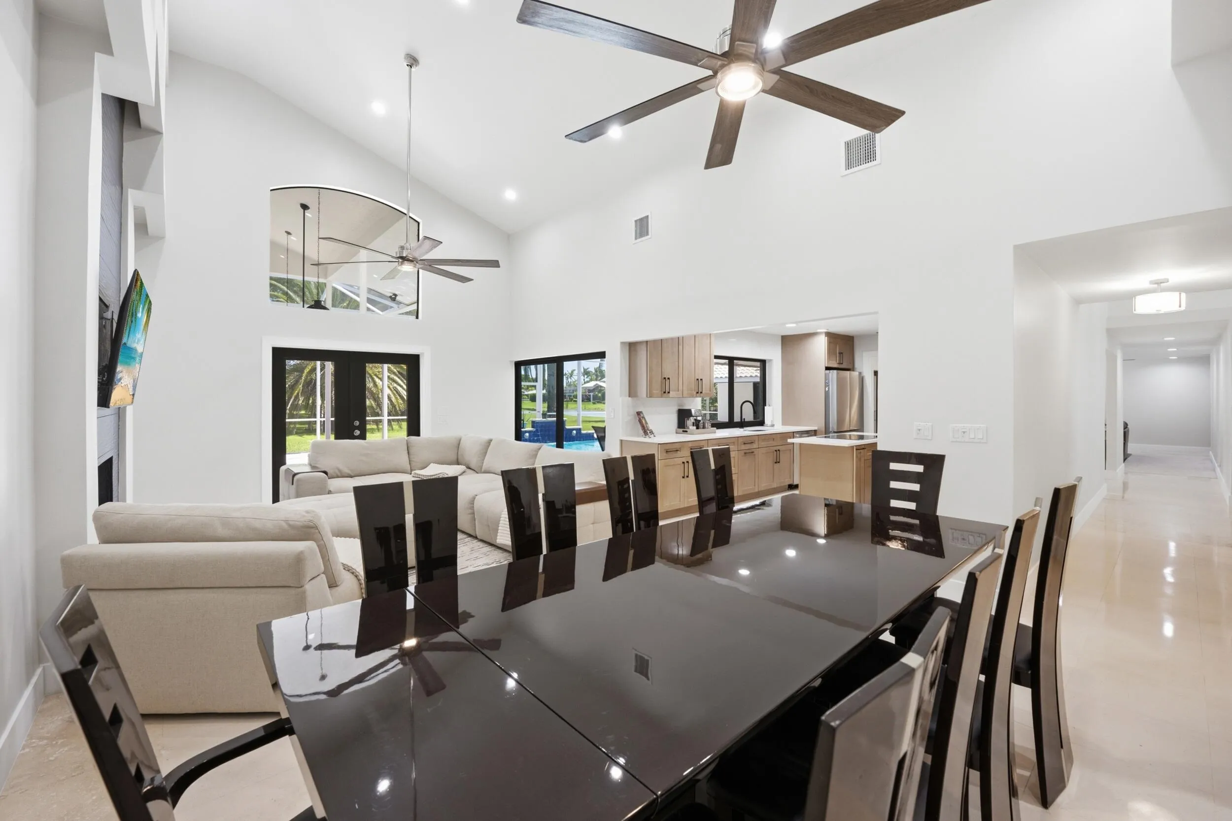 Large Living Area or as seen living/dining
