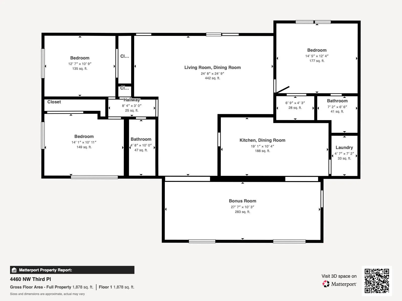 4460 NW Third Pl - Floor 1