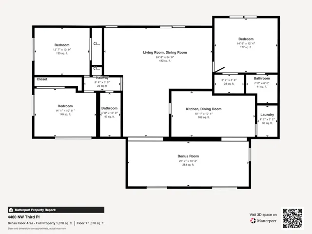 4460 NW Third Pl - Floor 1