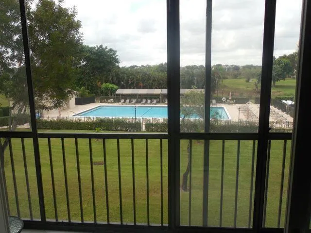 view from patio