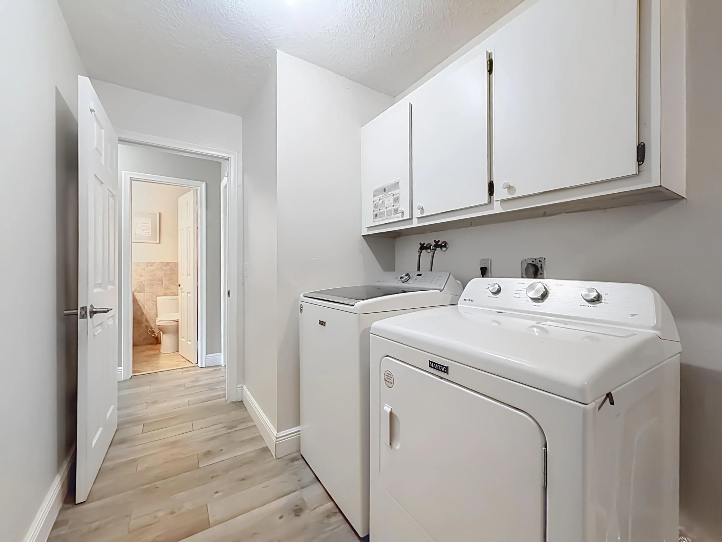Laundry area