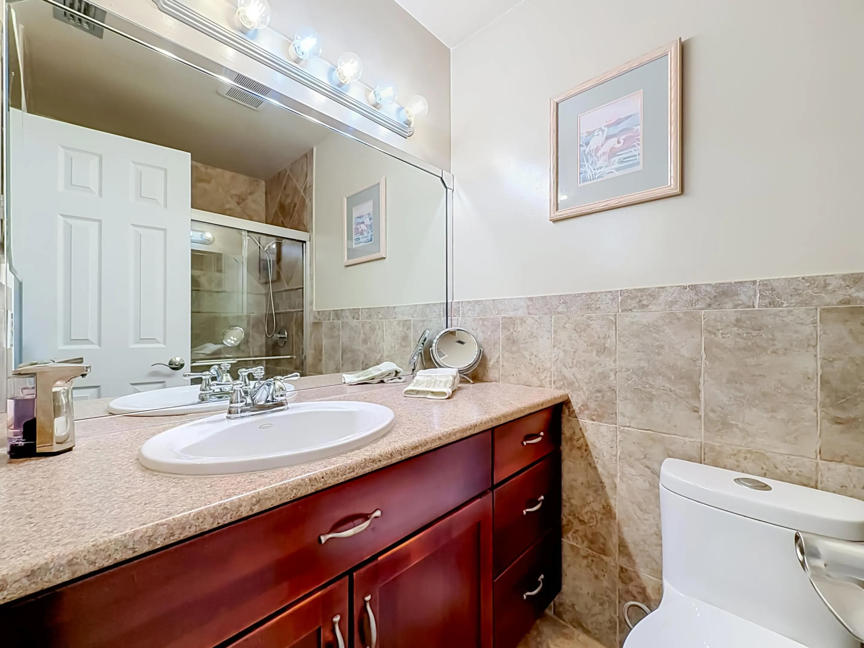 4th bedroom bath or guest bath with shower