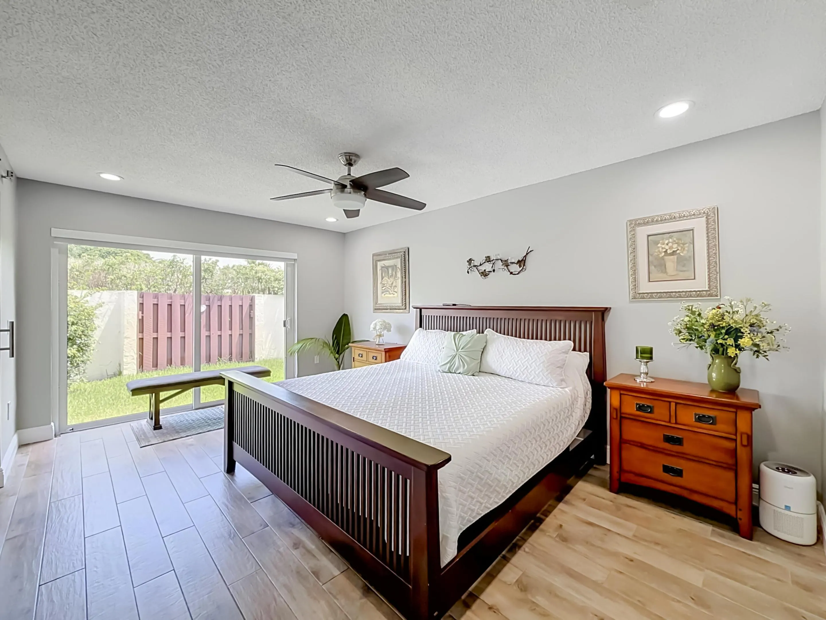 Primary Bedroom with king and sitting area