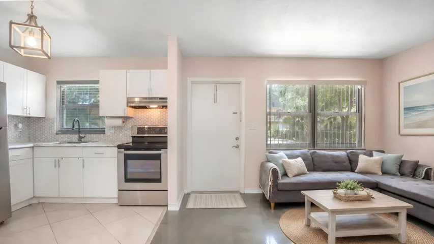 Family Room - Spacious living area with neutral paint.