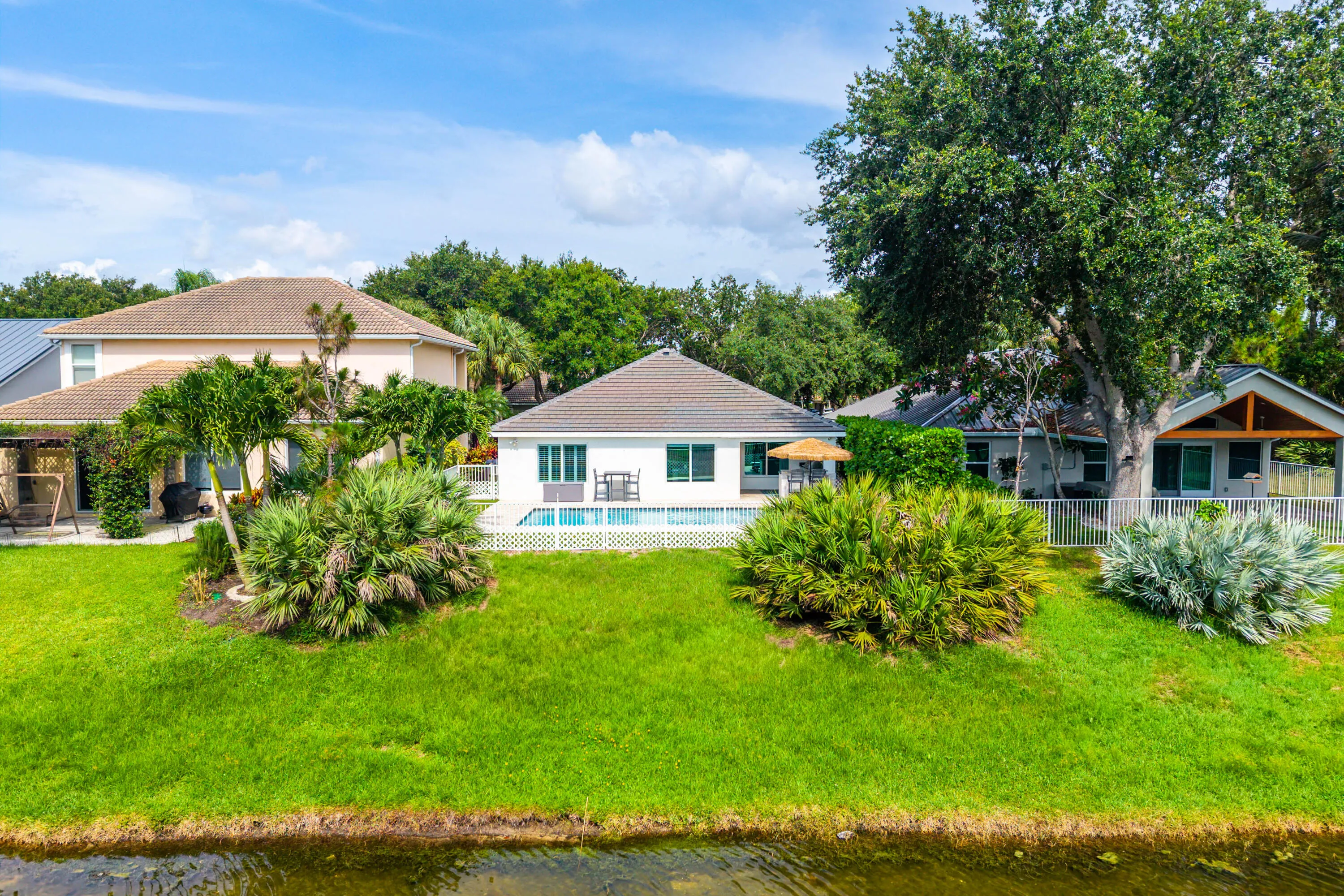 Unobstructed lake view