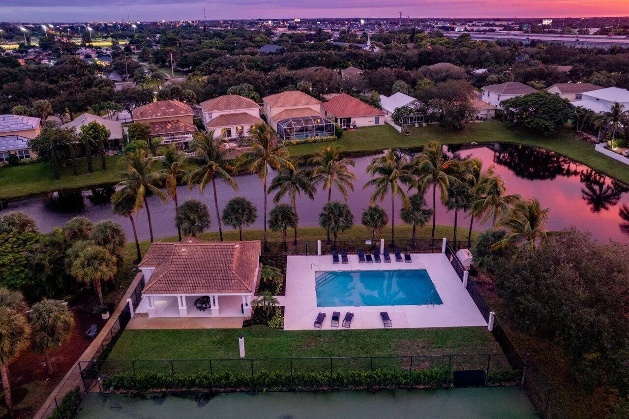 Community pool and clubhouse