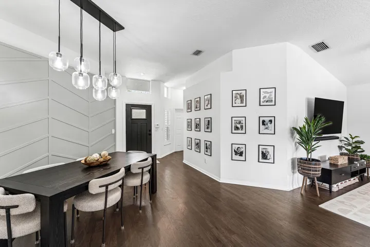 Living and dining room