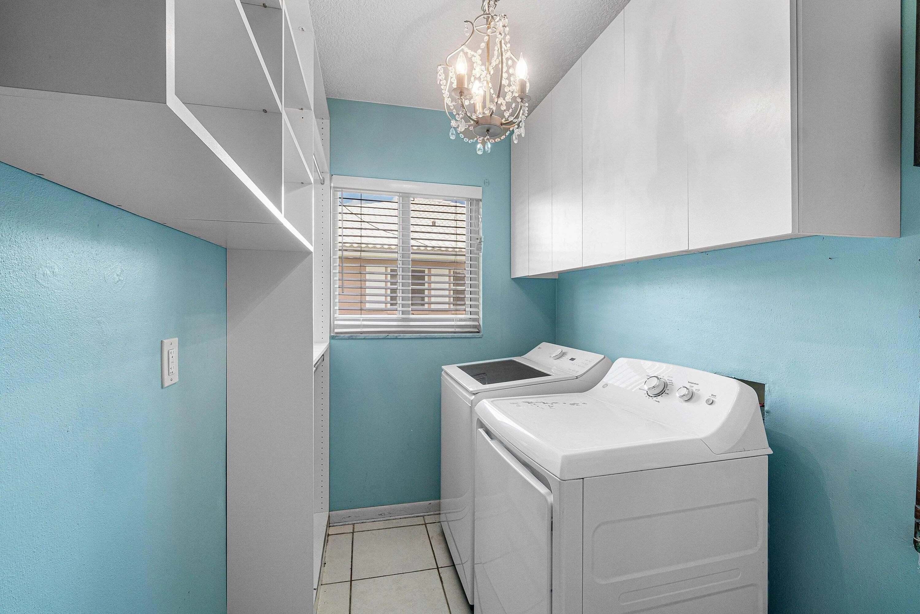 Large inside utility room