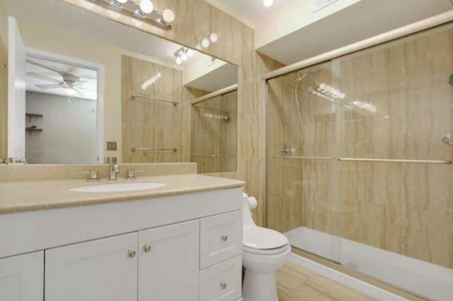 1745 Palm Cove 3 305 balcony bathroom 1