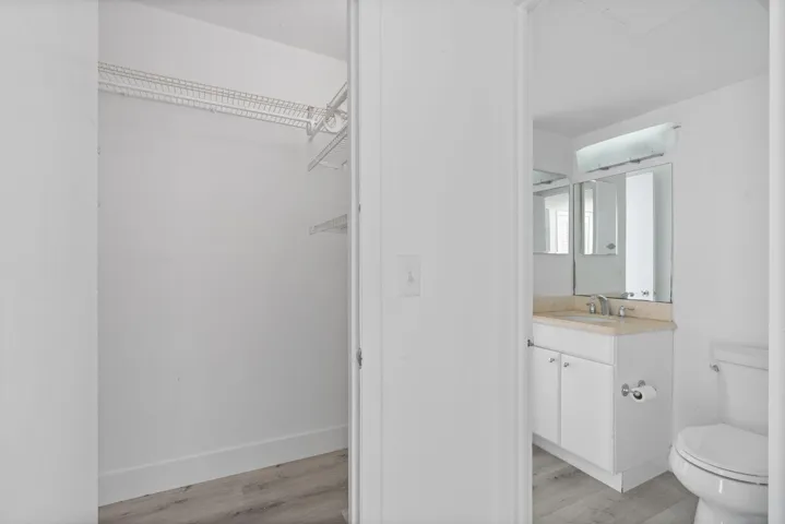 Tons of closet space