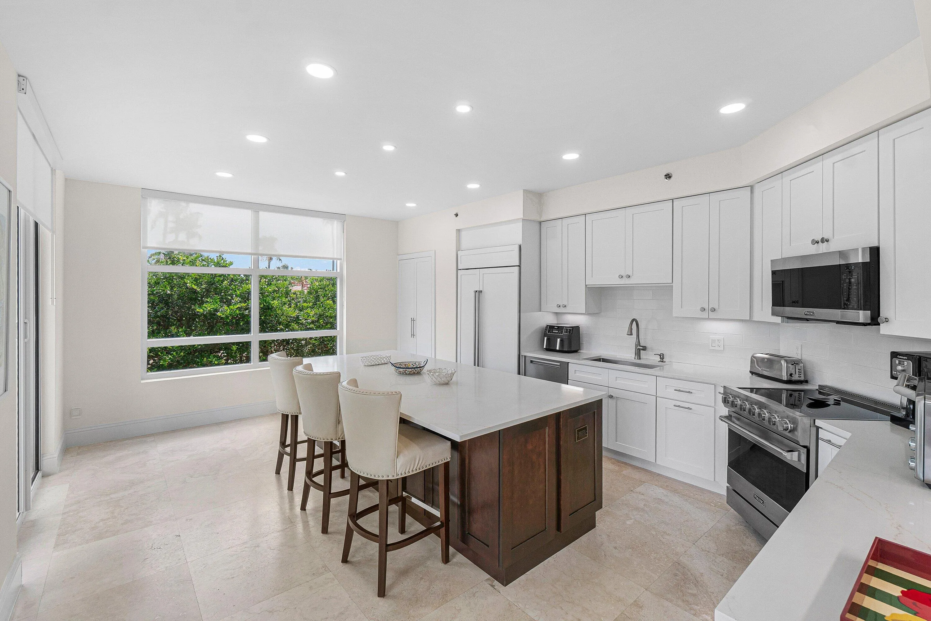 CUSTOM RENOVATED KITCHEN WITH HIGH END APPLIANCES