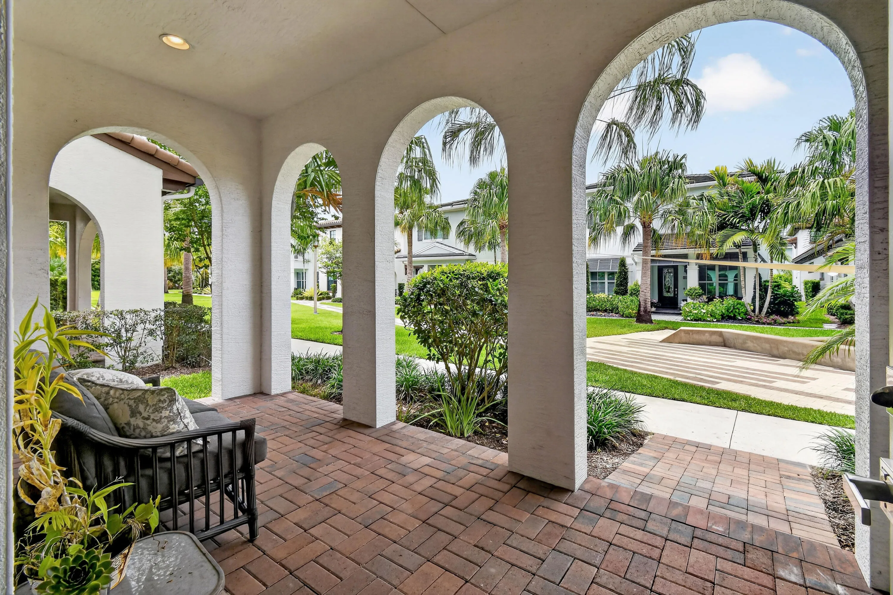 Rare green space frontage with beautiful views.