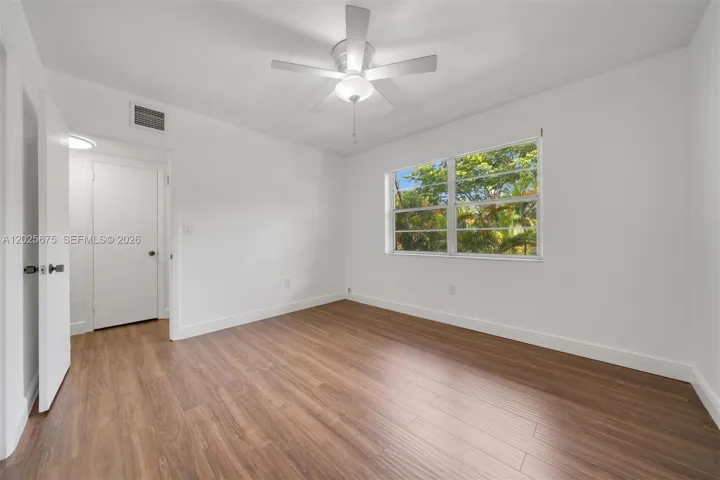 Spacious bedroom