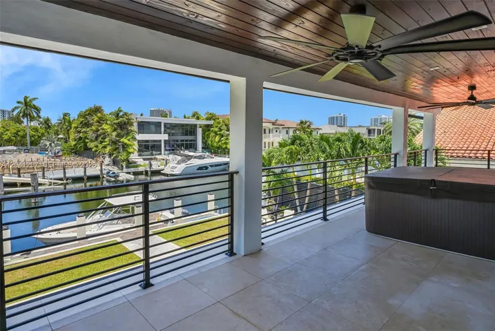 rear balcony