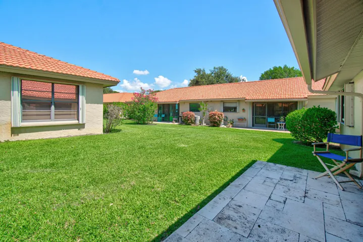 BACK OF VILLA