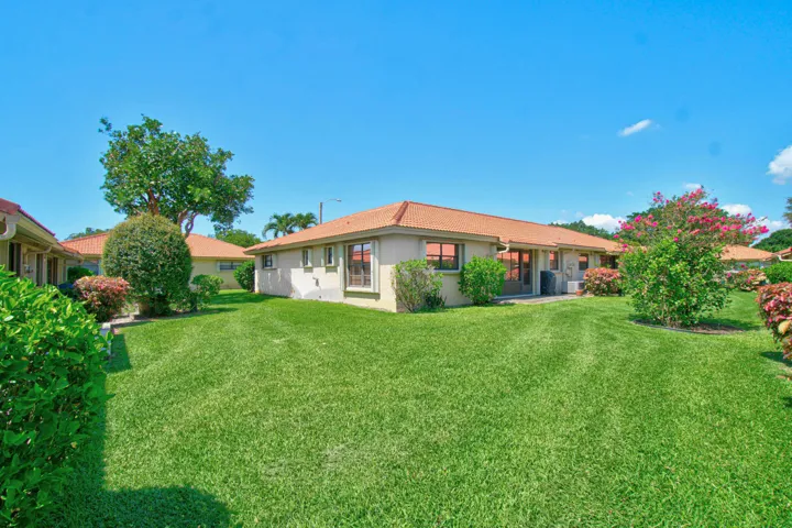 BACK OF VILLA