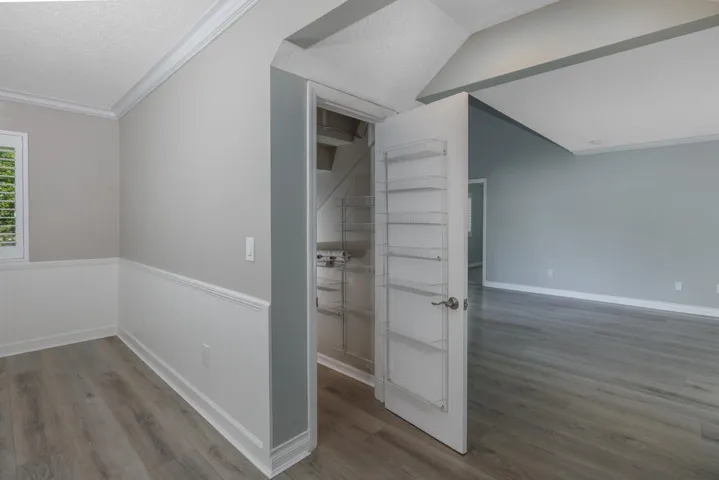 CLOSET UNDER STAIRS