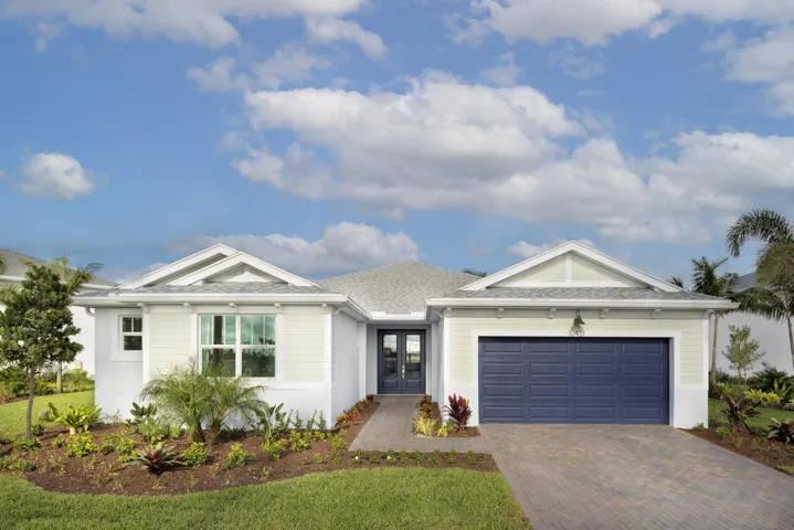 Stock photos represent builder's floorplan