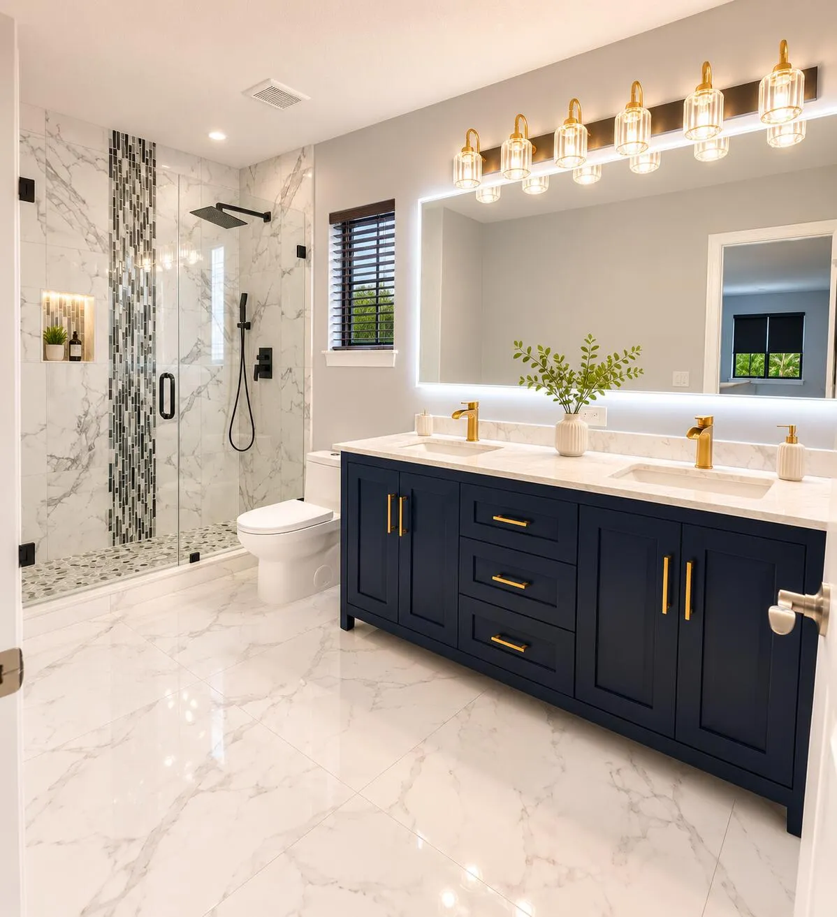 Upstairs bathroom
