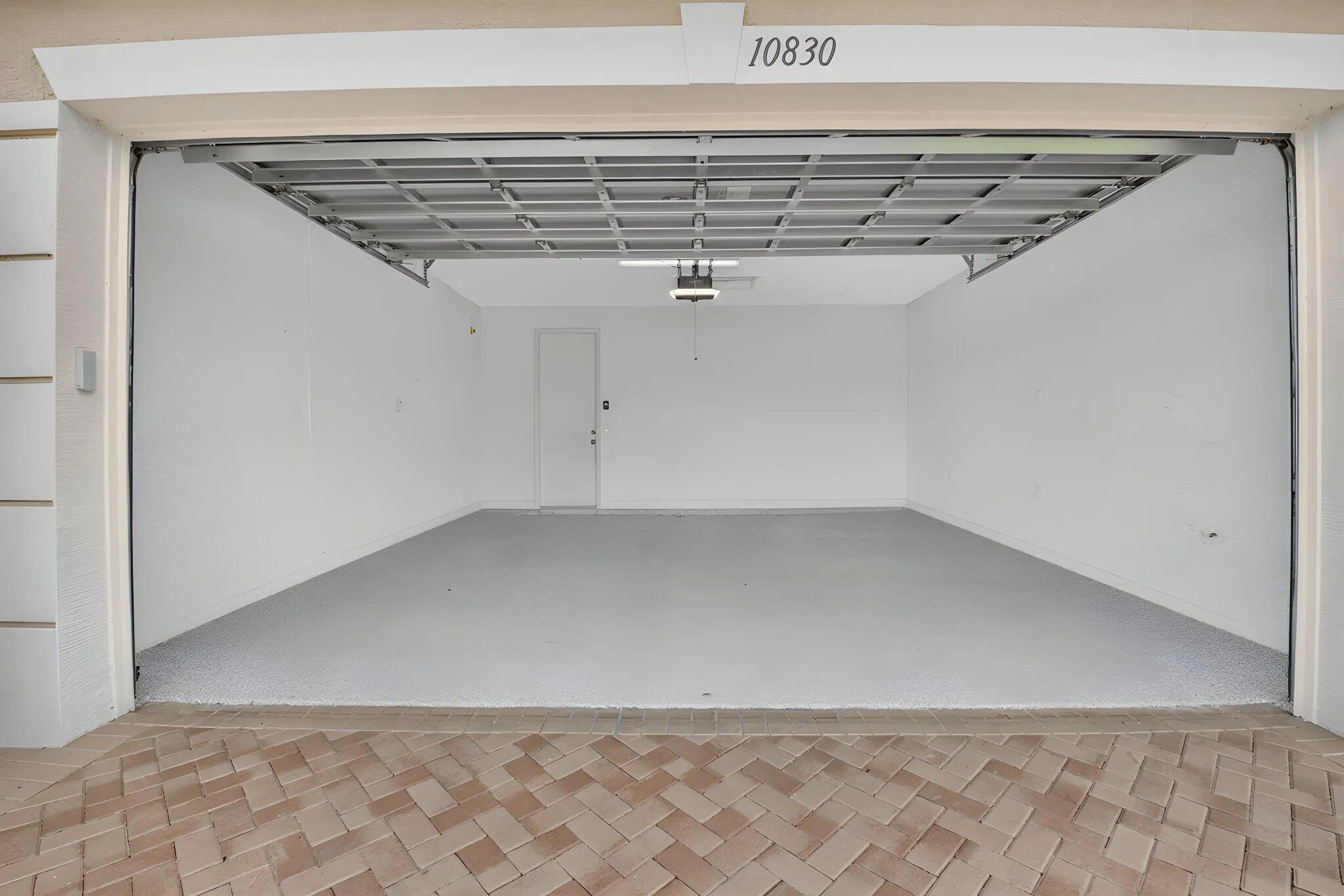Garage W/ Epoxy Flooring