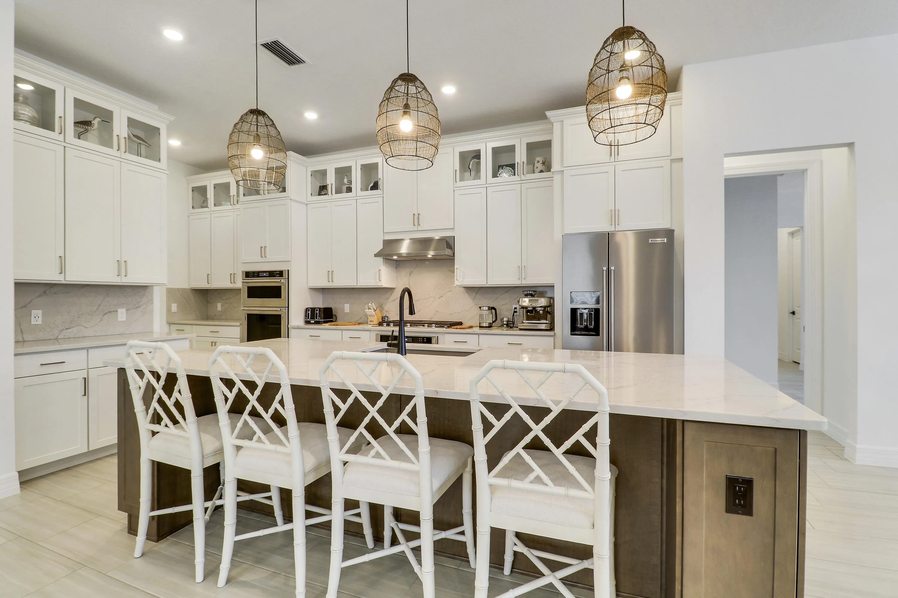 Stacked Large Cabinets