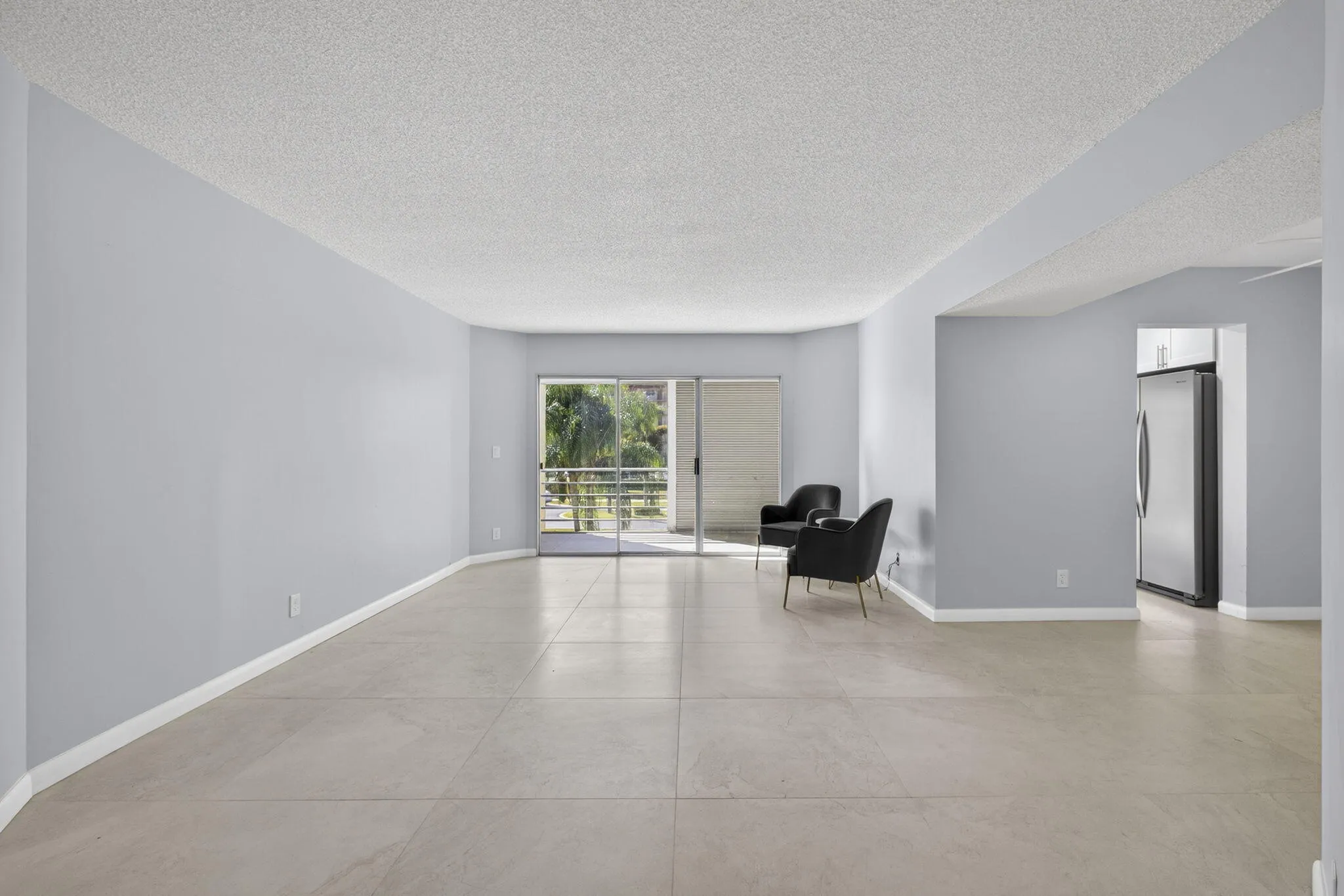 View of living room area