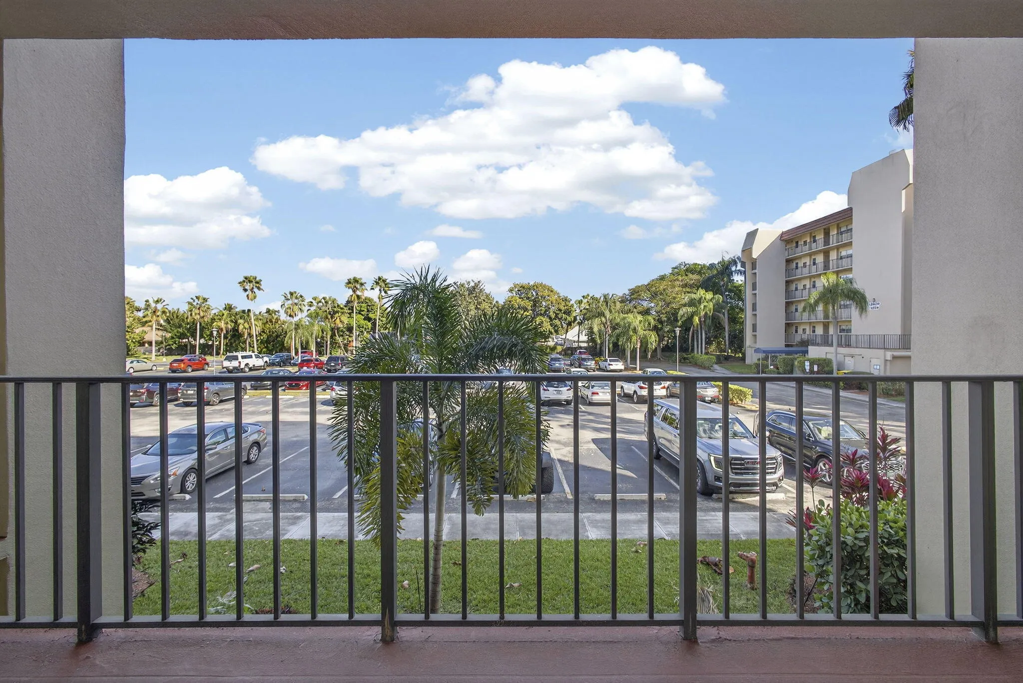 East view from condo entry door