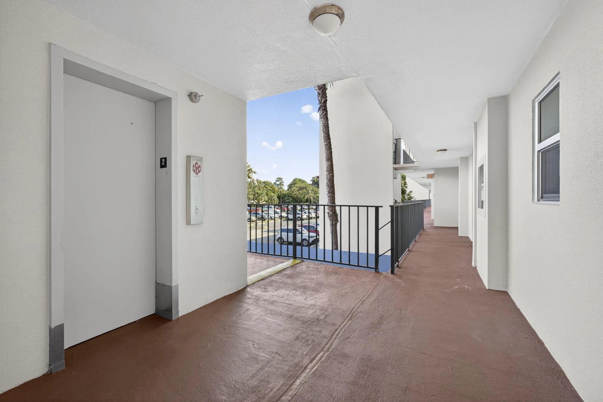 Second floor view of elevatyor