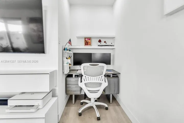 This space is currently being used as a small office and storage area, but it offers great flexibility and can easily be converted into a fourth bedroom, family room, home office, or guest room.