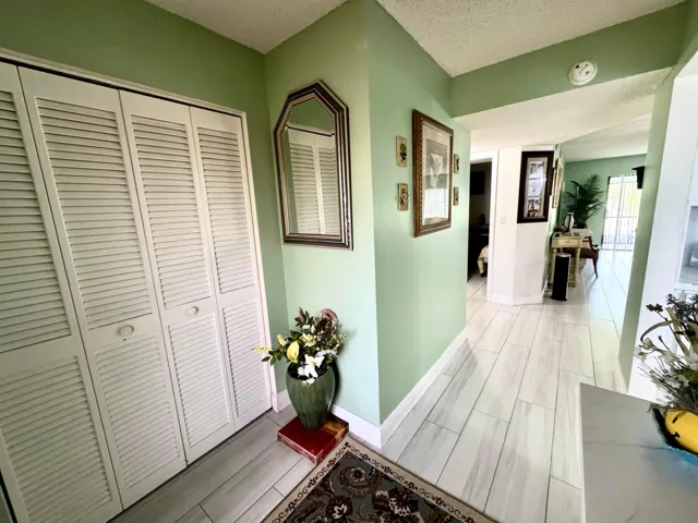 Entry Way with Storage Closet