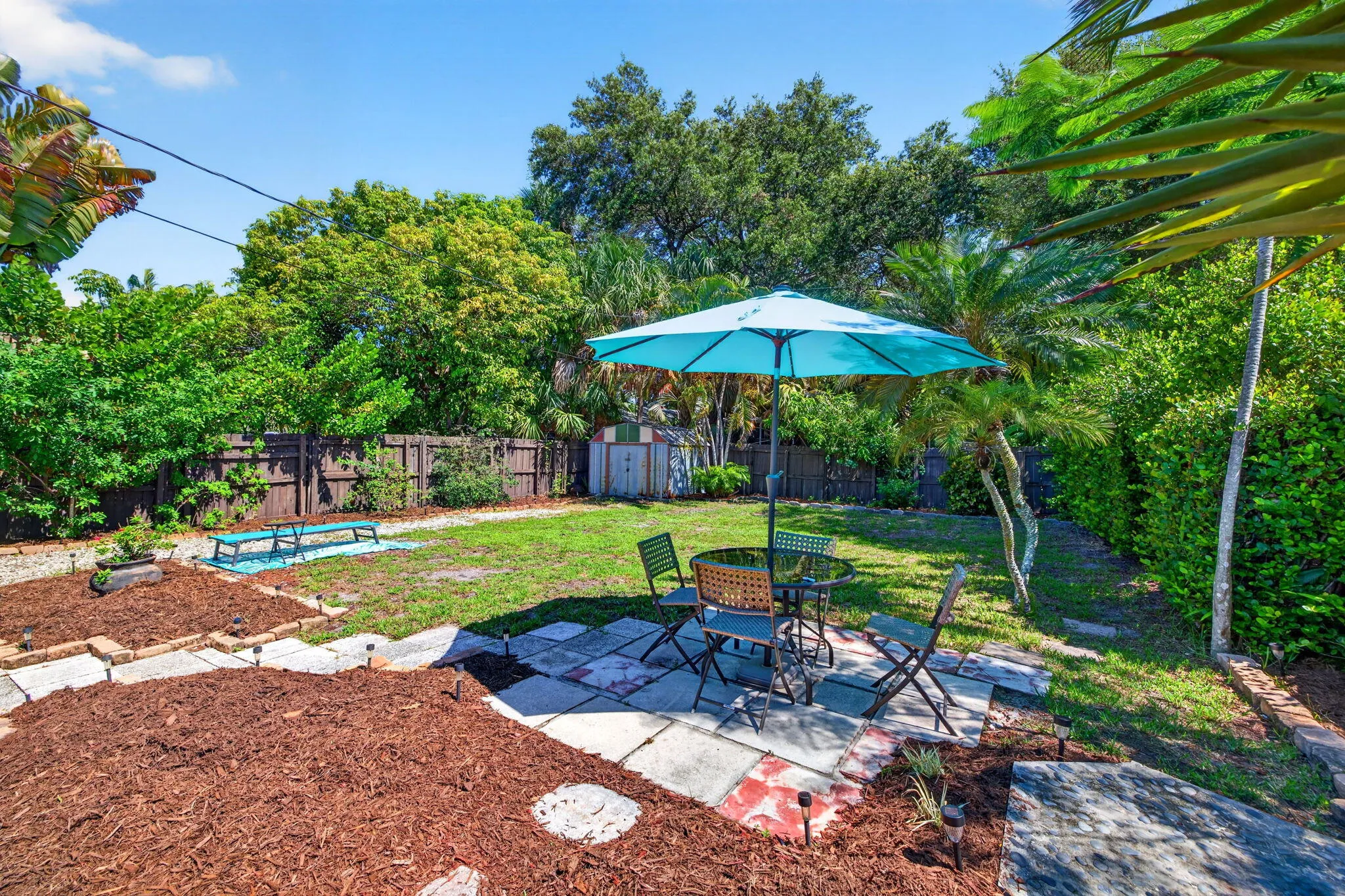 Ample Room for pool or to create a lushly landscaped oasis.. Or additional rental revenue