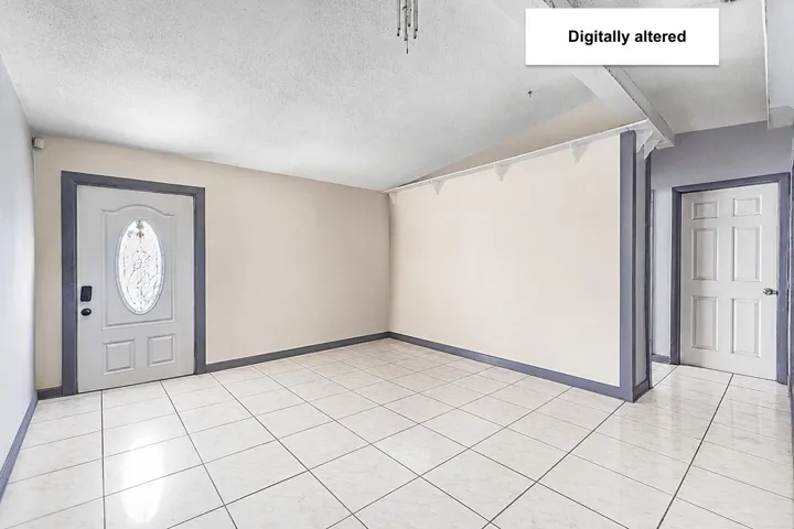 Entry and Living Room