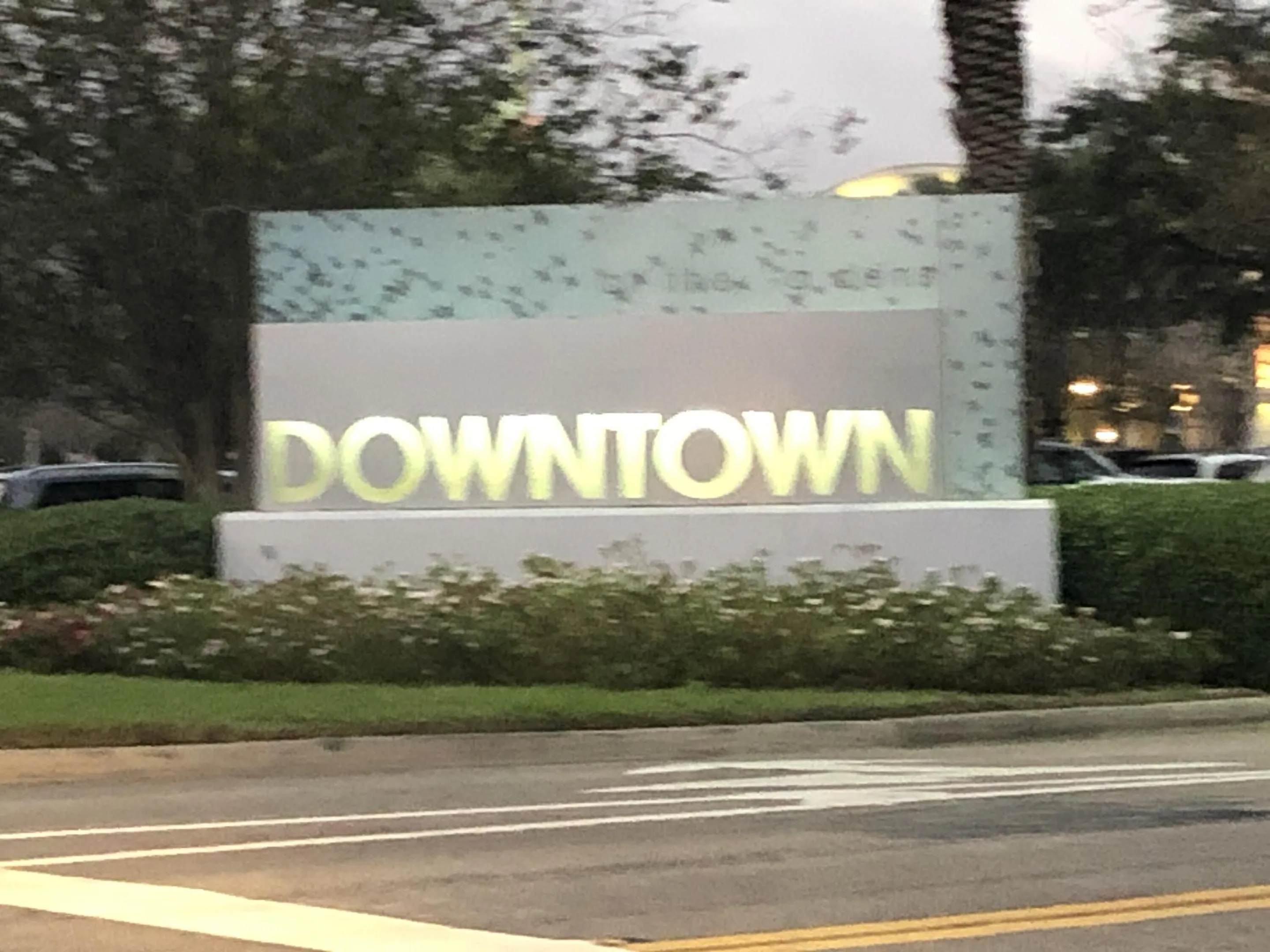 ACROSS THE ROAD