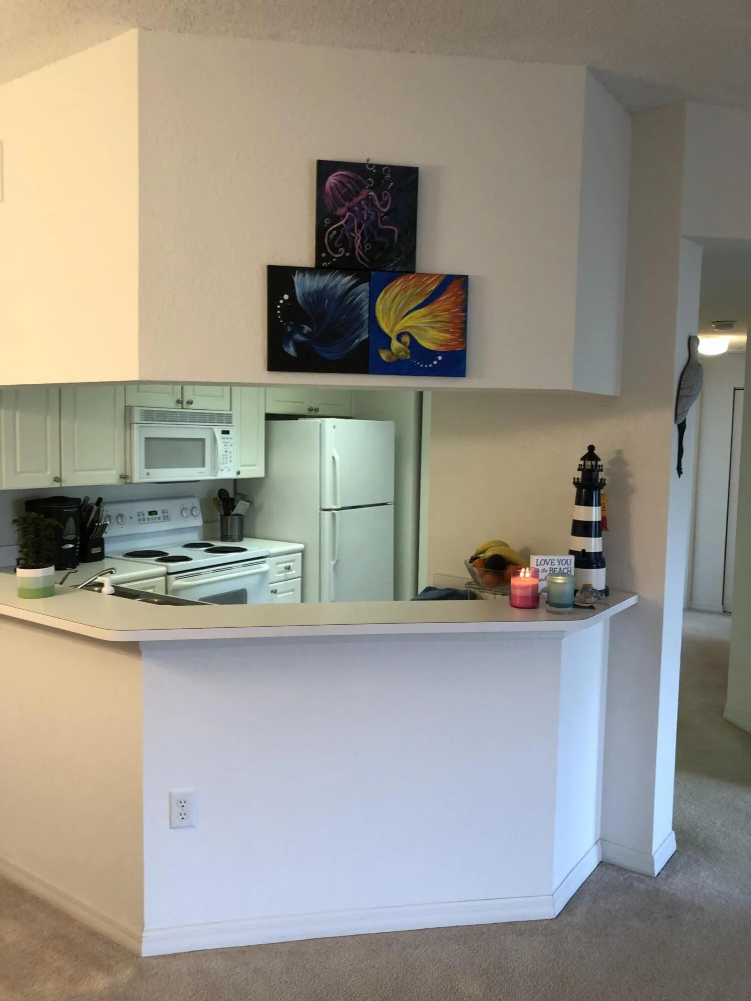 KITCHEN WITH PREVIOUS LISTING