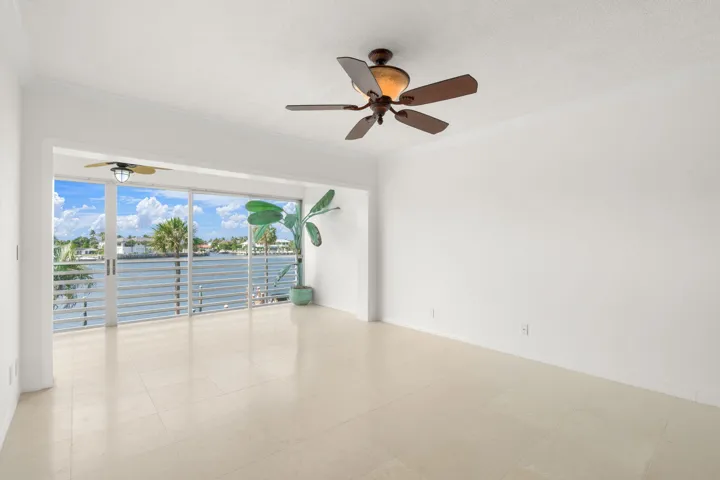 INTRACOASTAL WATER VIEW FROM THE LIVING ROOM