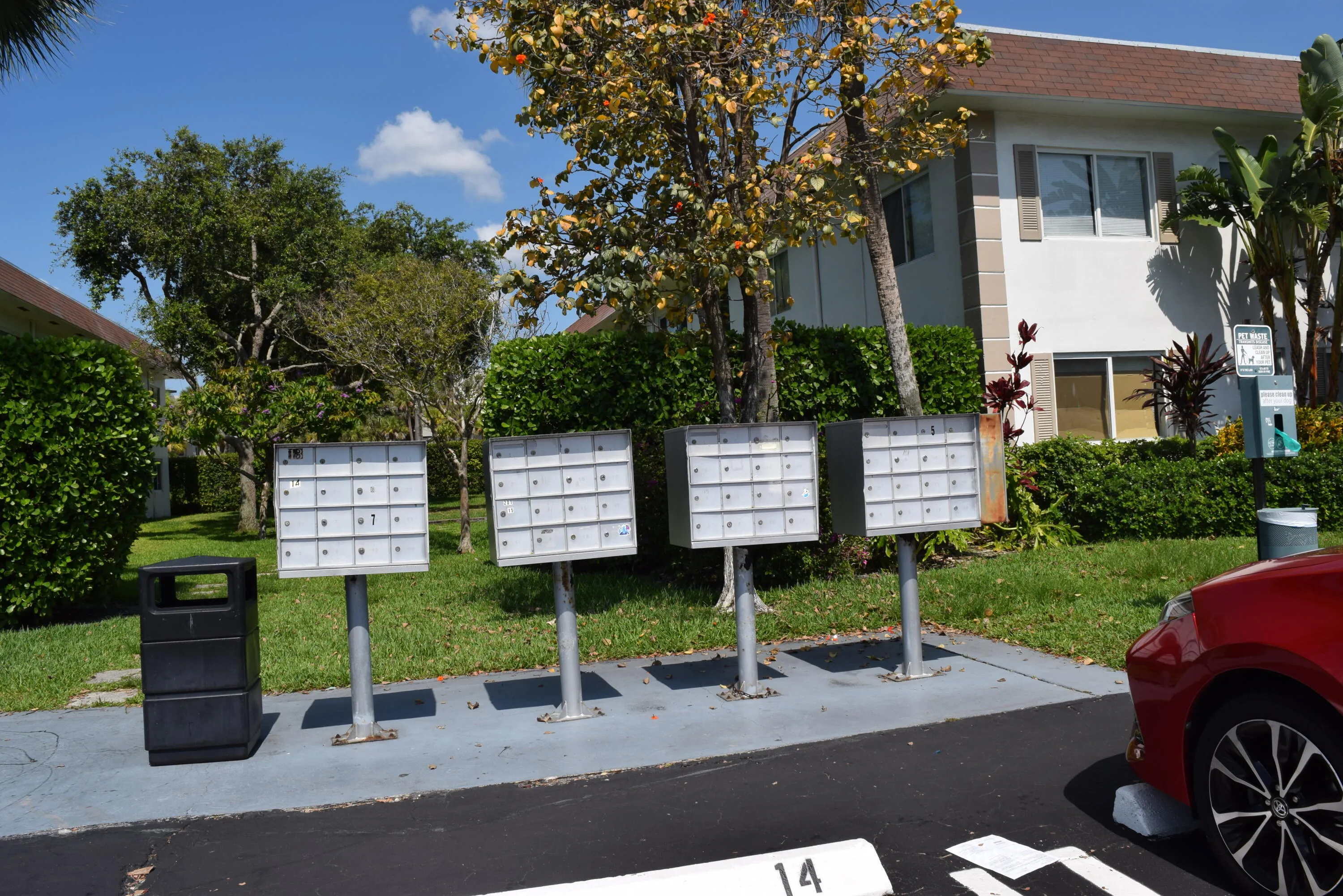 Community Mailbox Area