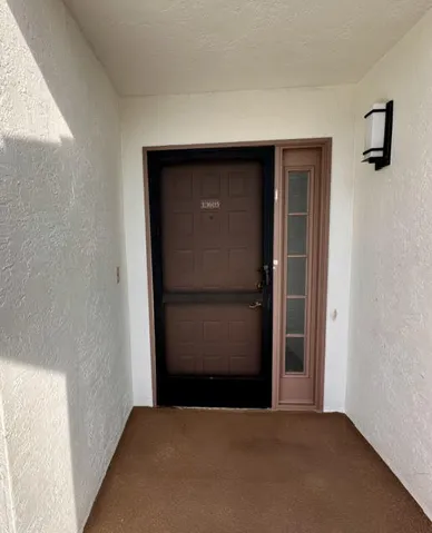 Screened Front Door