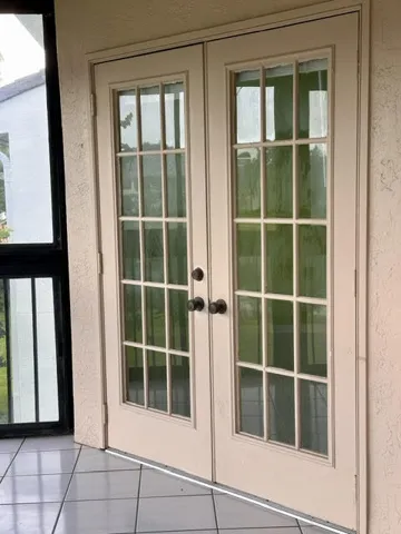 from Balcony to Primary Bedroom