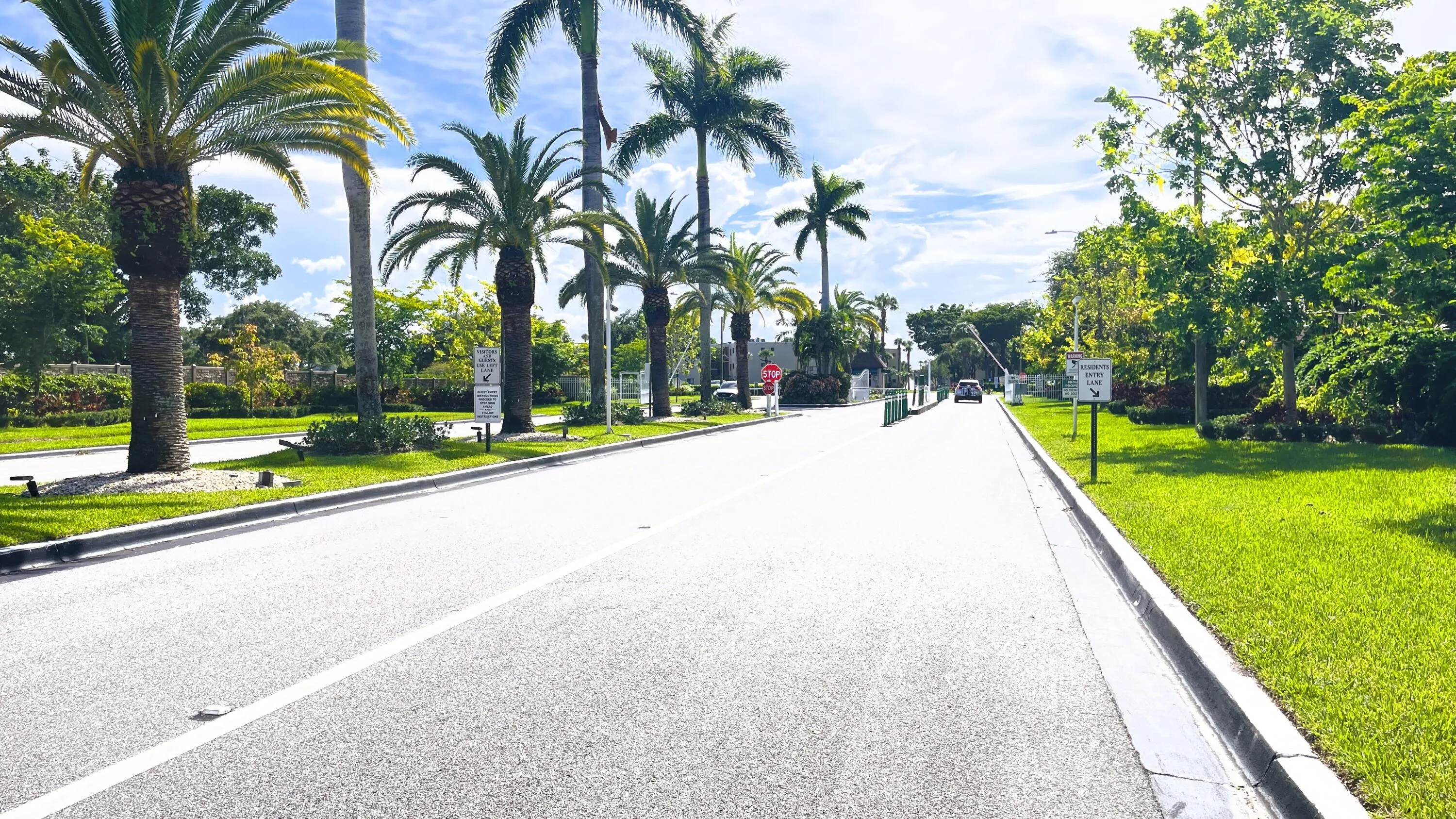 Gated Community Entrance
