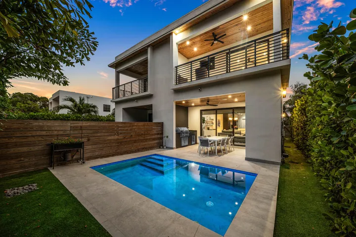 Exterior Back - Dusk