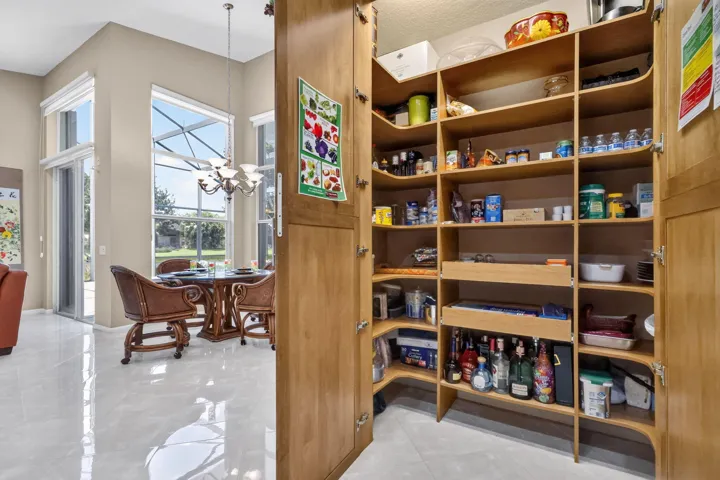Wow!! This is a fabulous pantry for your convenience.