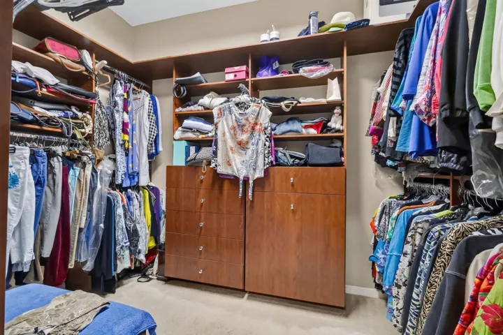 Two Large Custom Closets