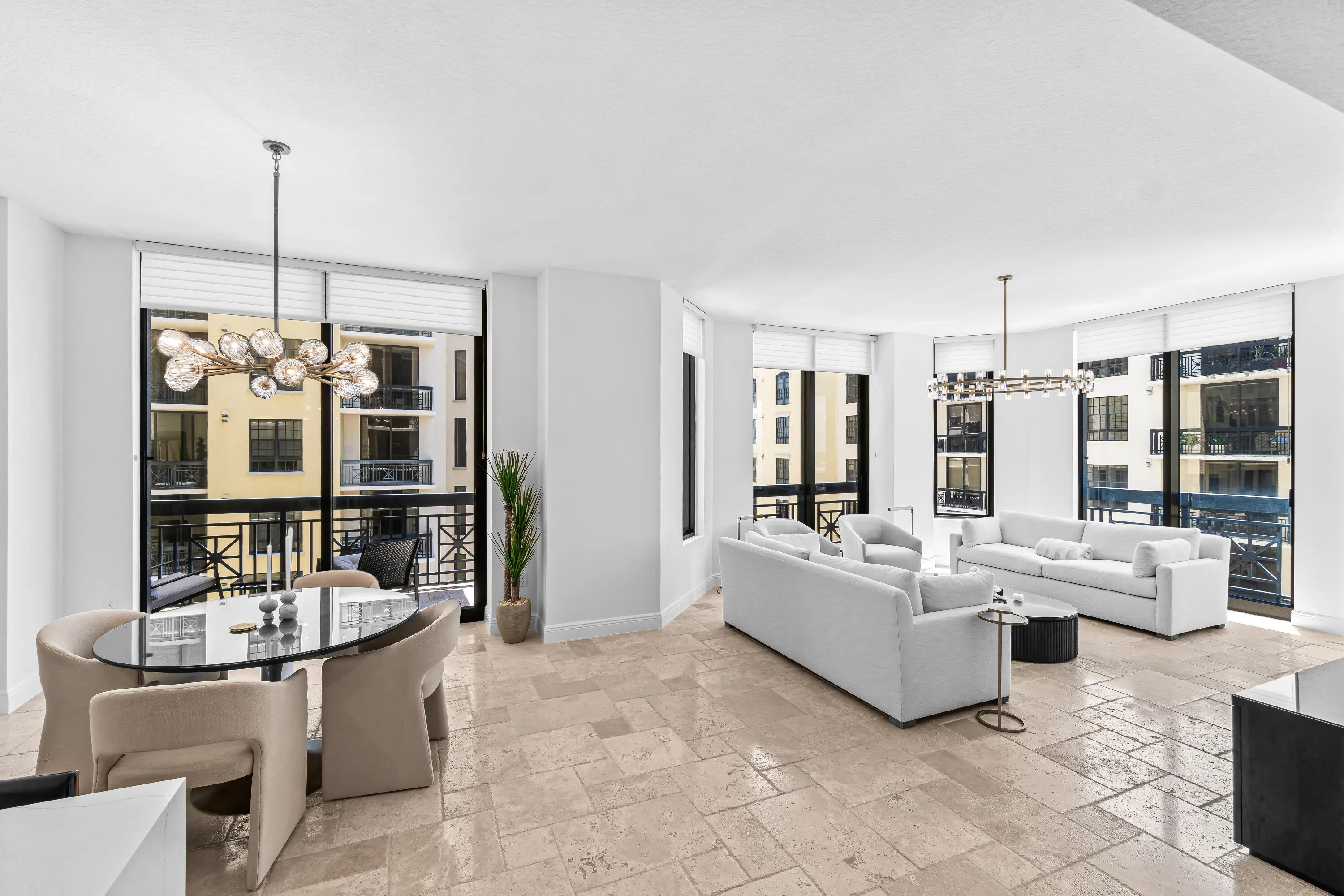 Marble Flooring Through-out Residence
