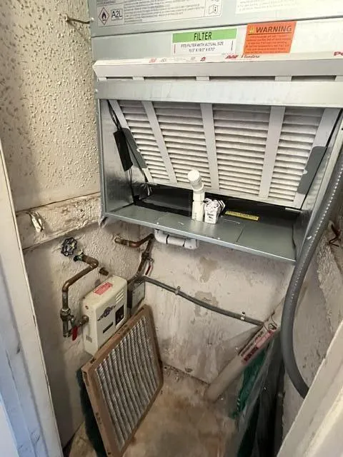 Tankless W/H & A/C
