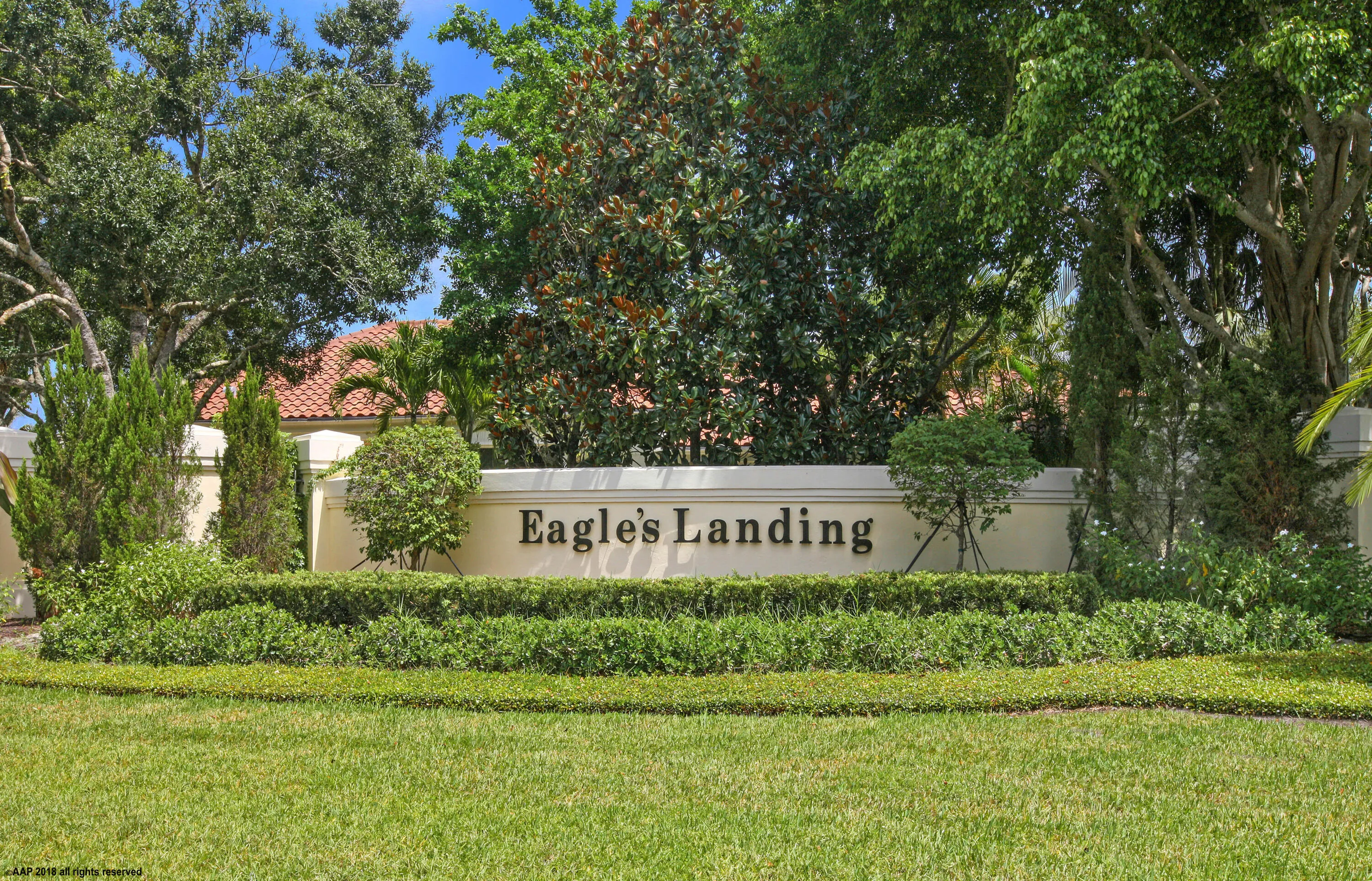Eagles Landing Sign AAP 2018
