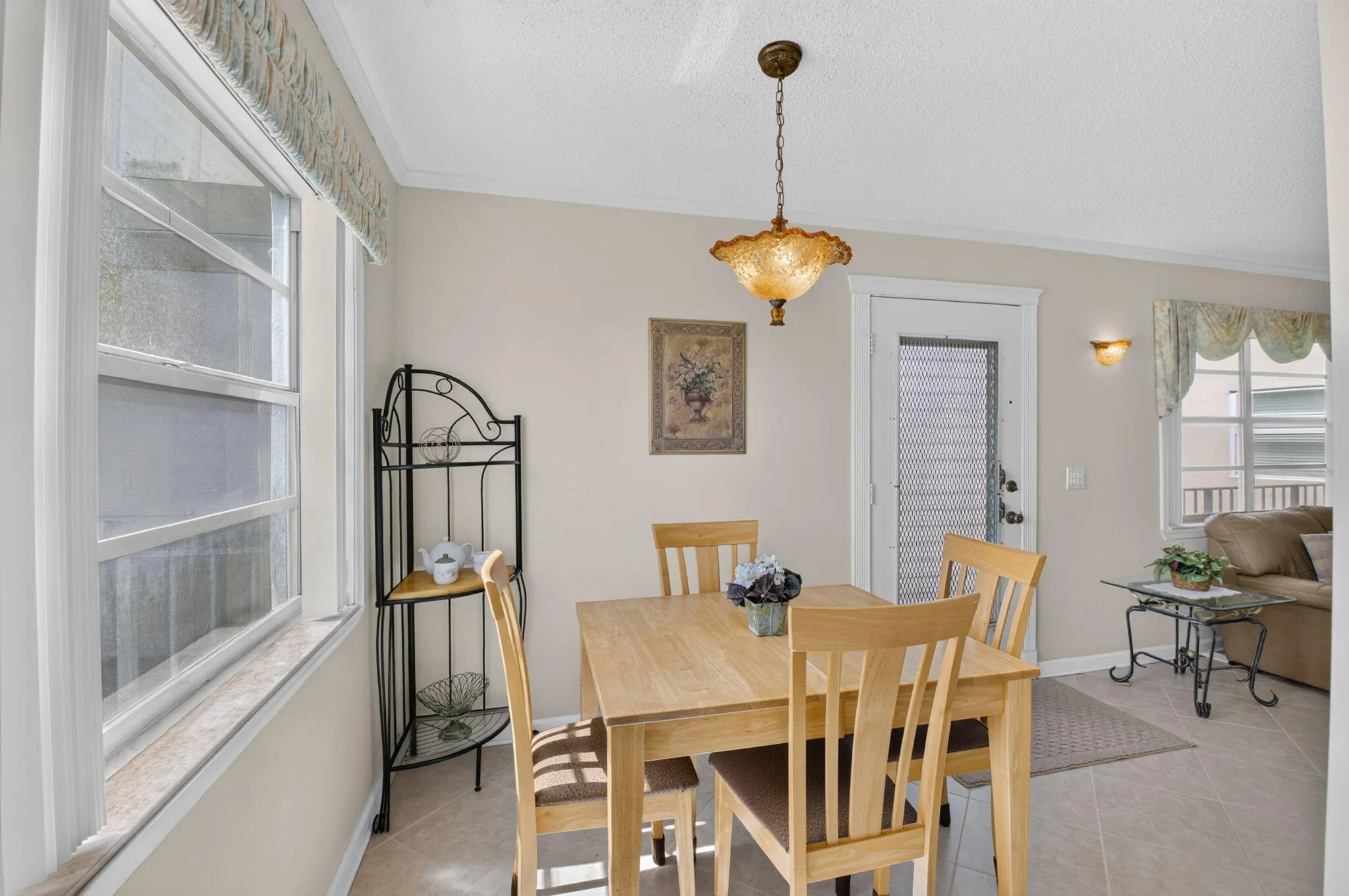 Spacious dining space for celebrating all of the holidays!