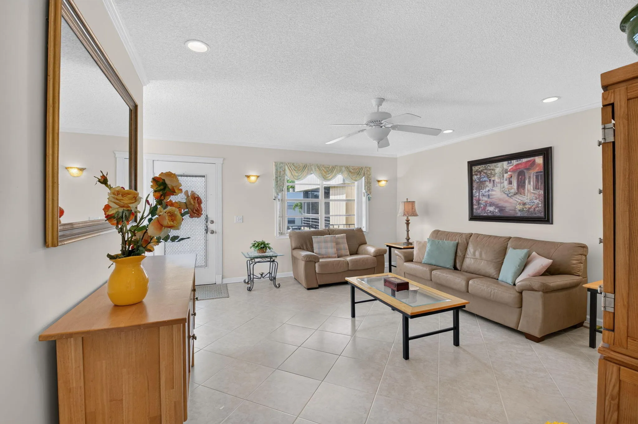 Welcome home to this thoughtfully designed, CORNER unit in Kings Point, Delray Beach!